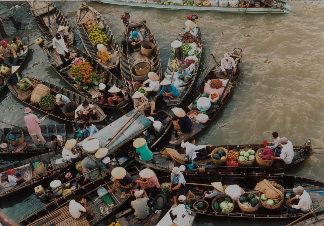 Coconut Floating Market